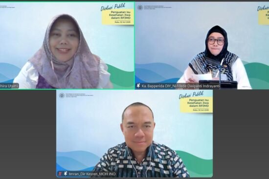 Reportase Diskusi Publik Penguatan Isu Kesehatan Jiwa dalam RPJMD