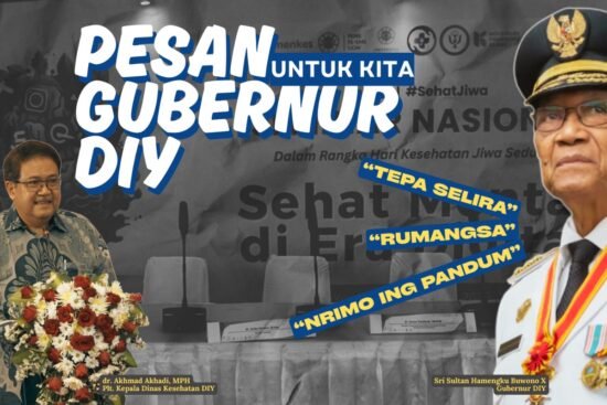 KLIK: Kilas Balik Peringatan Hari Kesehatan Jiwa Sedunia “Pesan Gubernur DIY untuk Kita”